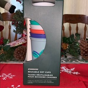 Starbucks reusable hot cups